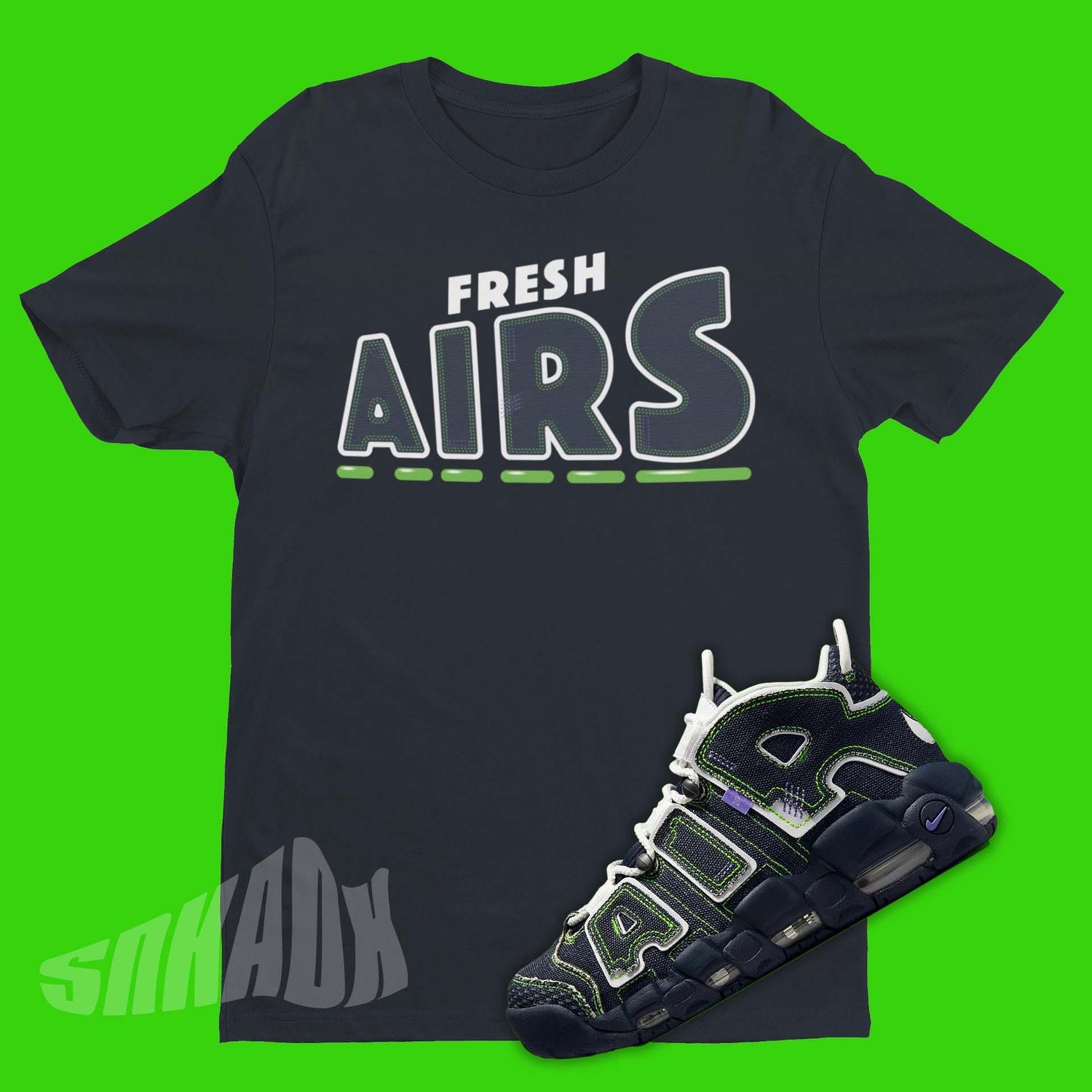 Fresh Airs Shirt To Match Air More Uptempo Serena Design Crew