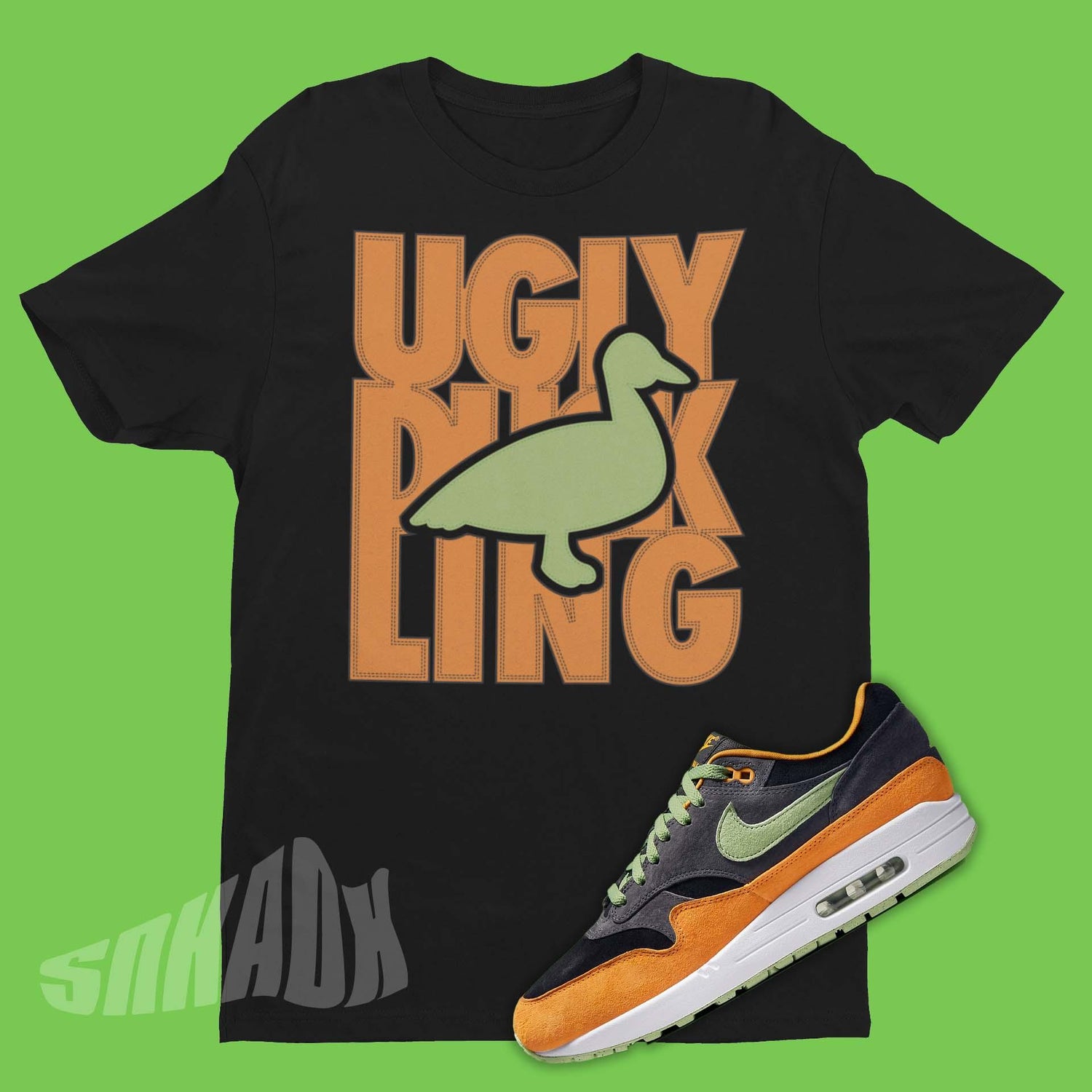 Ugly Duckling Shirt To Match Air Max 1 Ugly Duckling Honey Dew