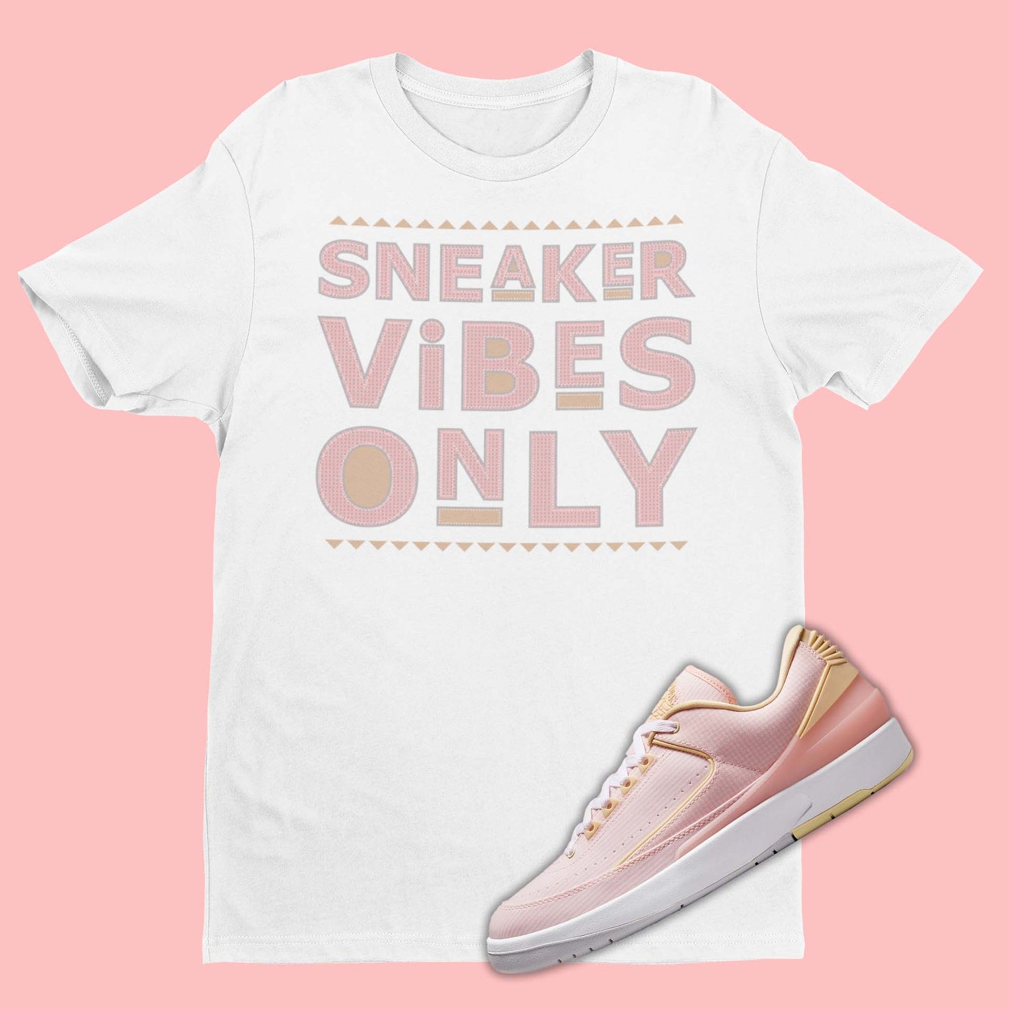 Air Jordan 2 Craft Atmosphere Seersucker sneaker matching shirt for sneakerheads