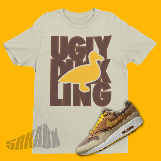 Ugly Duckling Shirt To Match Nike Concepts Air Max 1 Ugly Duckling Pecan