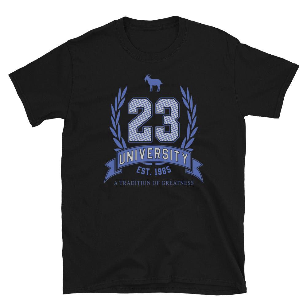 23 University Shirt To Match Air Jordan 5 Racer Blue - SNKADX