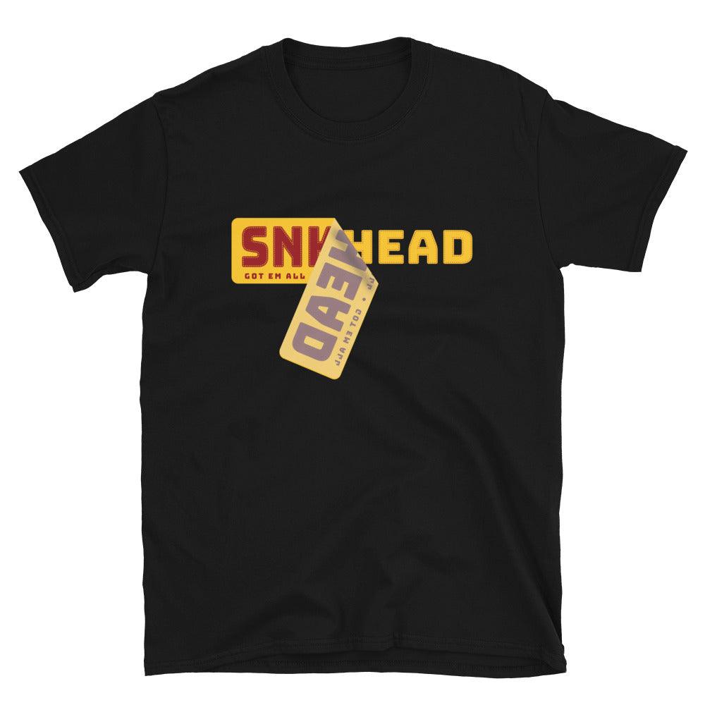 Sneakerhead Sticker Shirt To Match Nike Dunk Midas Gold - SNKADX