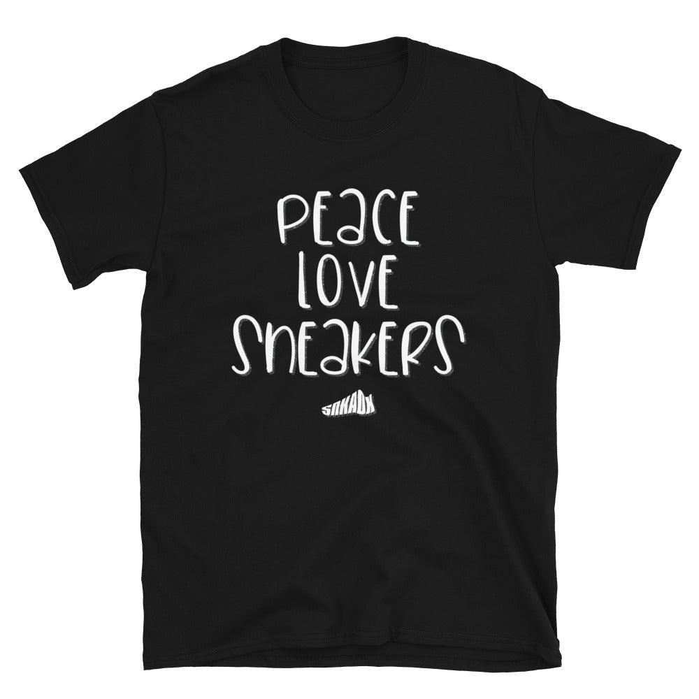 Peace Love Sneakers Shirt To Match Undercover Nike Dunk High 1985 Chaos/Balance - SNKADX
