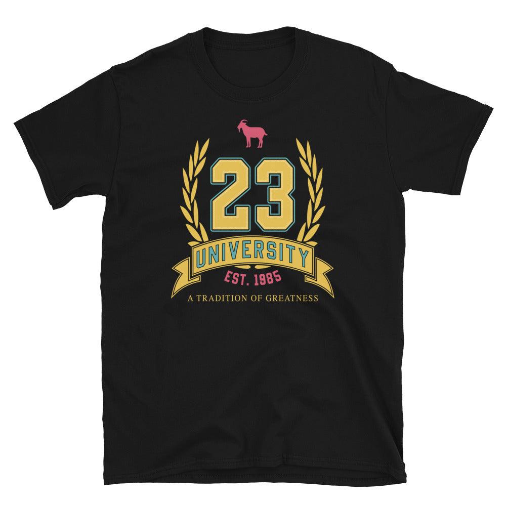 23 University GOAT Shirt To Match Air Jordan 1 Zoom CMFT Anthracite - SNKADX