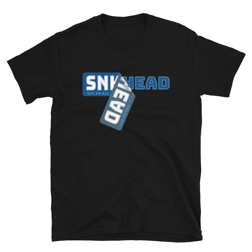 Sneakerhead Sticker Shirt To Match Air Jordan 13 Brave Blue - SNKADX