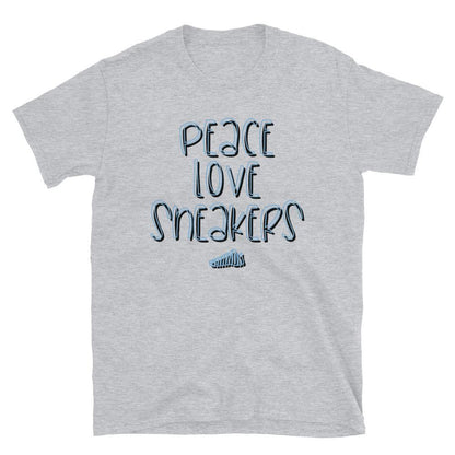 Peace Love Sneakers Shirt to Match Air Jordan 6 UNC - SNKADX
