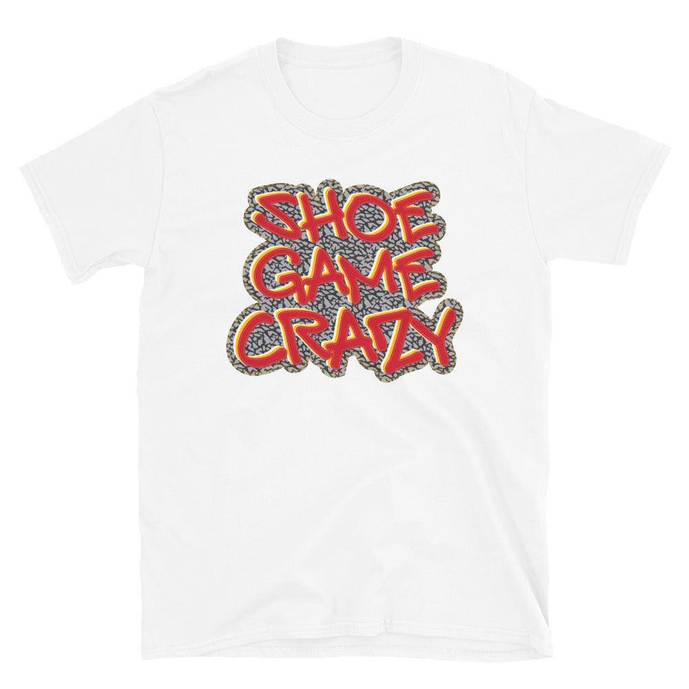 Shoe Game Crazy Shirt to Match Air Jordan 3 Cardinal Red - SNKADX
