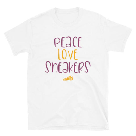 Peace Love Sneakers Shirt to Match Air Jordan 1 Brotherhood - SNKADX