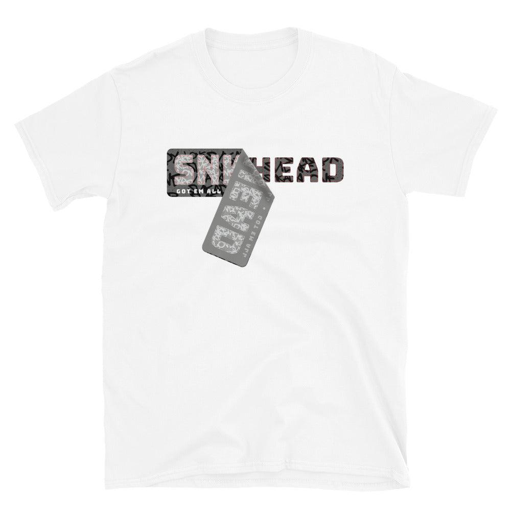 Sneakerhead Sticker Shirt to Match Air Jordan 1 Retro High OG Rebellionaire - SNKADX