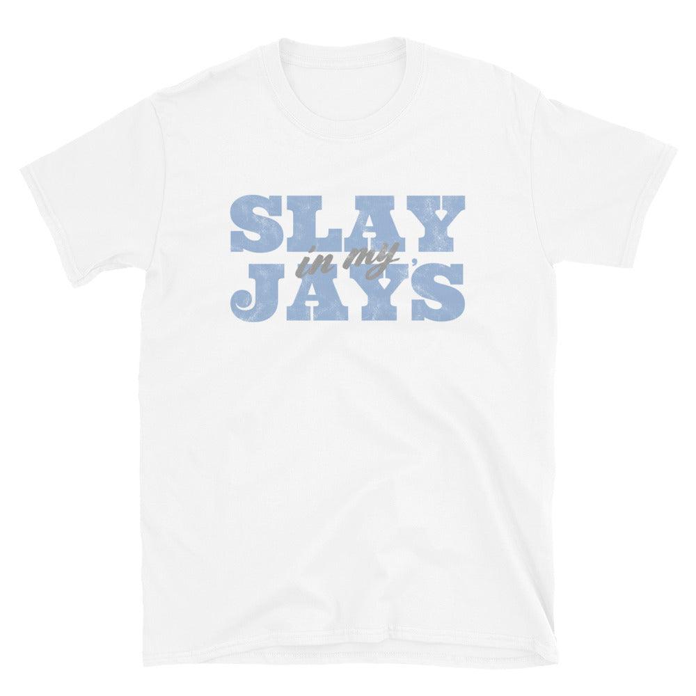 Slay In My Jay's Shirt To Match Air Jordan 1 Football Grey Aluminum - SNKADX