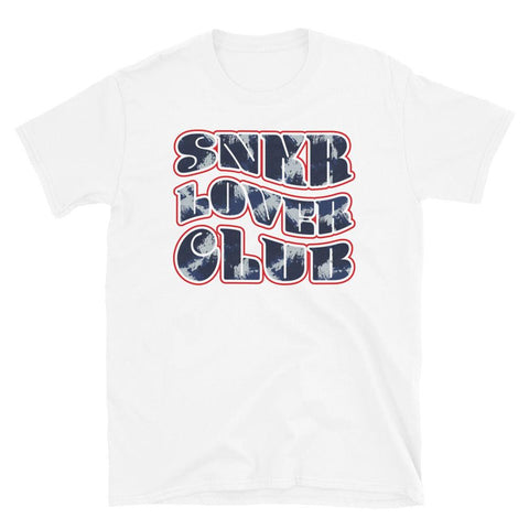 Snkr Lover Club Shirt To Match Nike Dunk High Washed Denim - SNKADX
