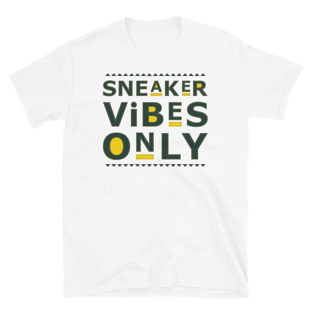 Green Gold Dunk Sneaker Vibes Only TShirt