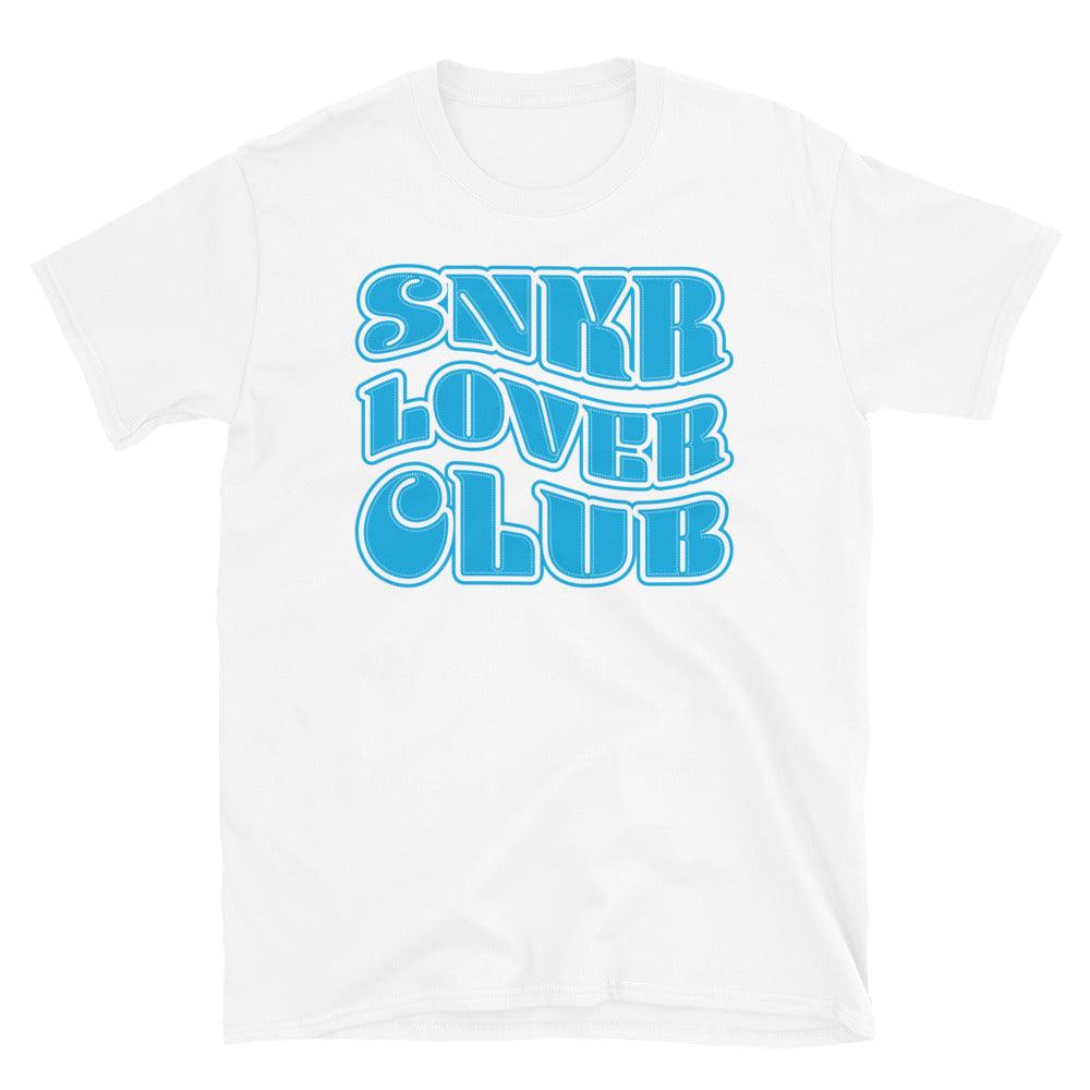 Snkrs Shirt To Match Nike Dunk High Laser Blue - SNKADX