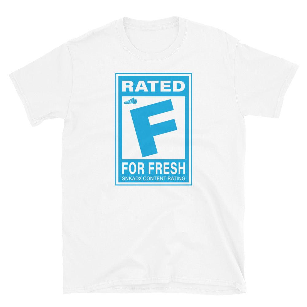 Rated F For Fresh Shirt To Match Nike Dunk High Laser Blue - SNKADX