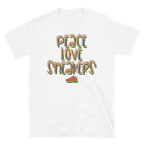 Peace Love Sneakers Shirt To Match FroSkate Nike SB Dunk High All Love No Hate - SNKADX