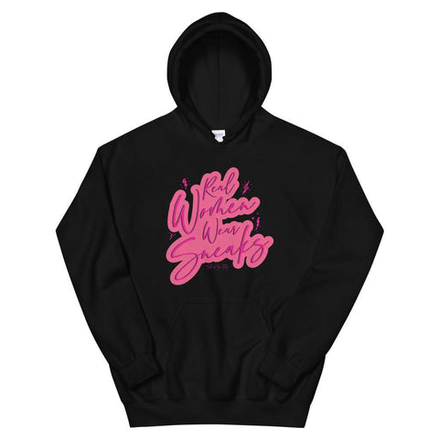 Real Women Wear Sneakers Hoodie to match Air Jordan 14 Shocking Pink - SNKADX