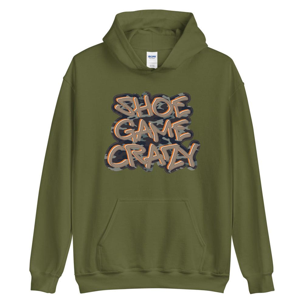 Shoe Game Crazy Hoodie To Match Air Jordan 3 Patchwork Camo - SNKADX