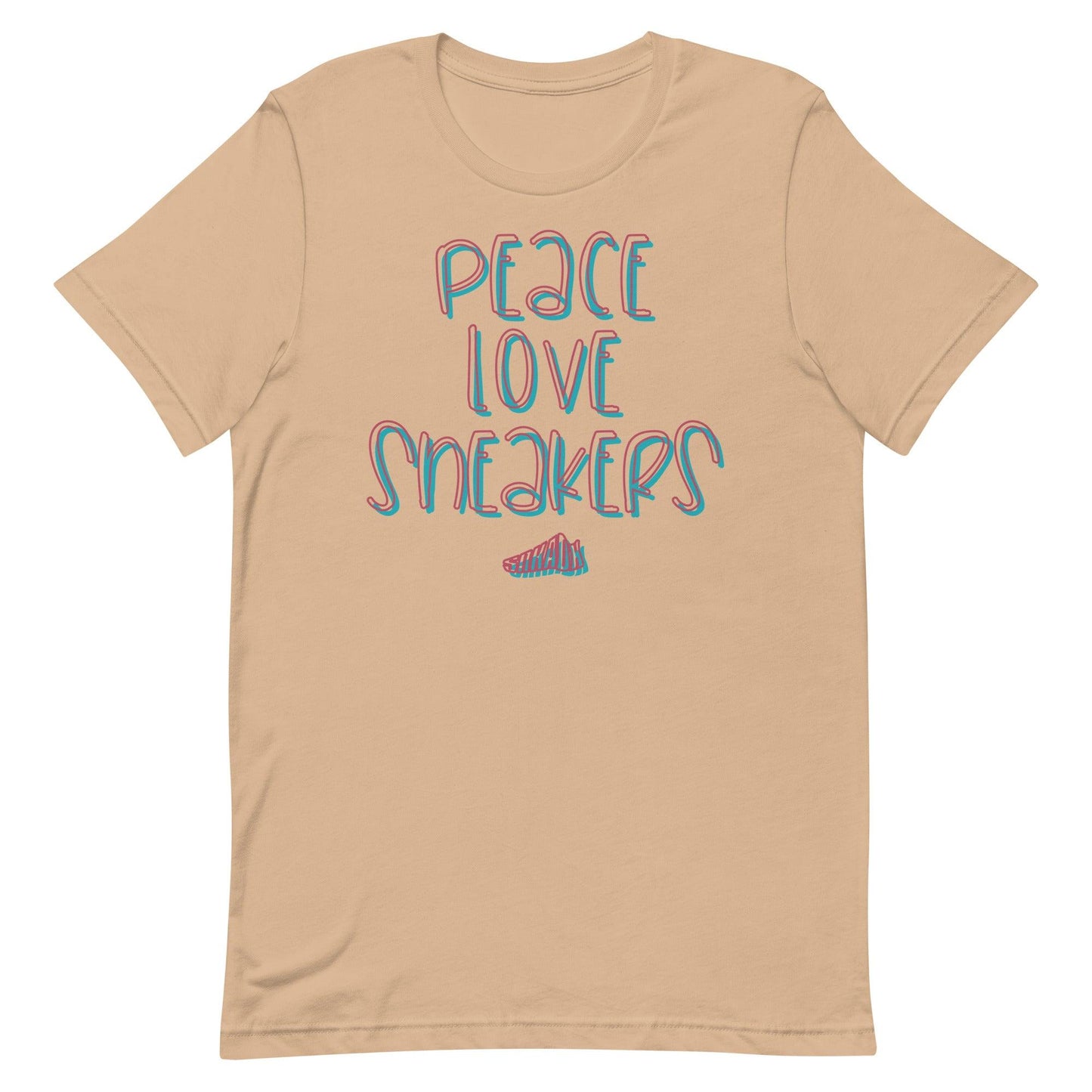 Peace Love Sneakers Shirt To Match Union LA Nike Cortez Sesame - SNKADX